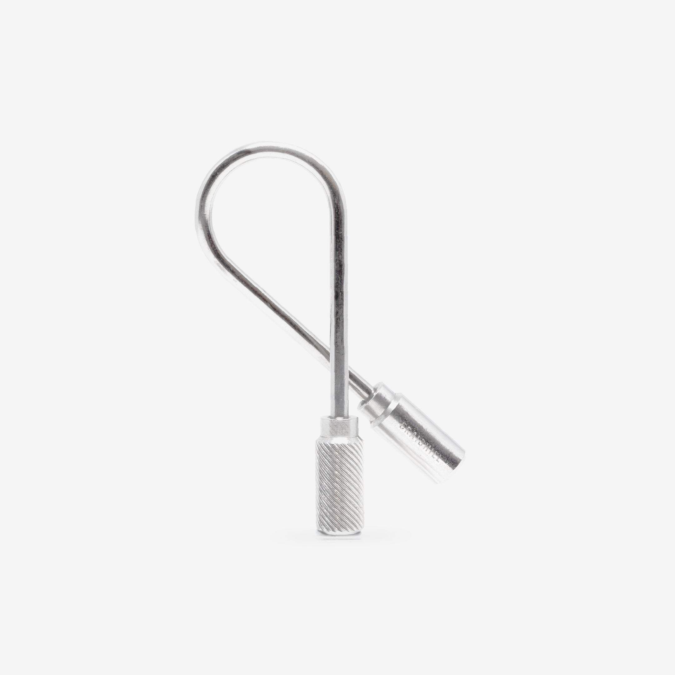 Closed helix keyring