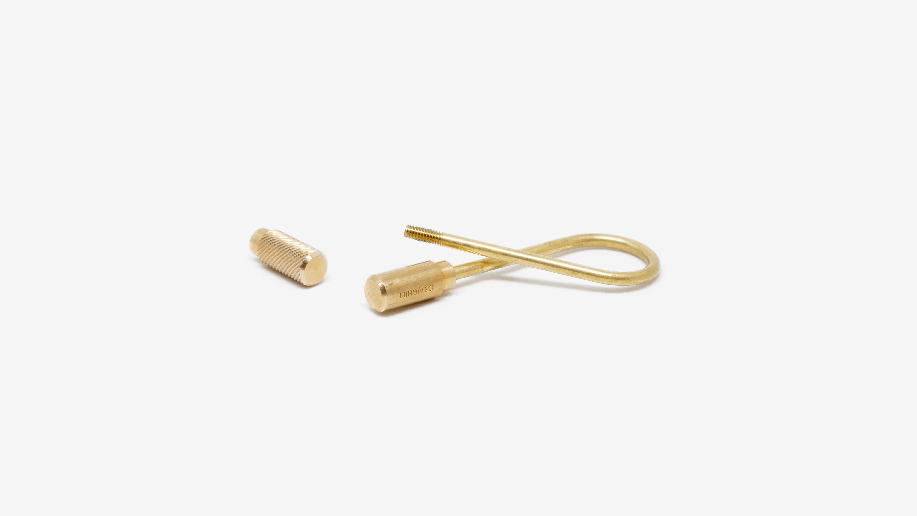 Closed helix keyring