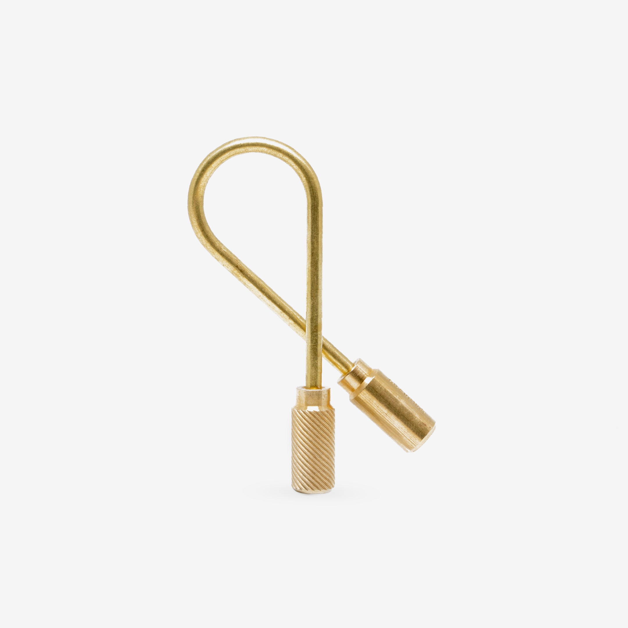 Closed helix keyring