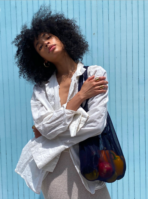The everyday tote original in bio-knit