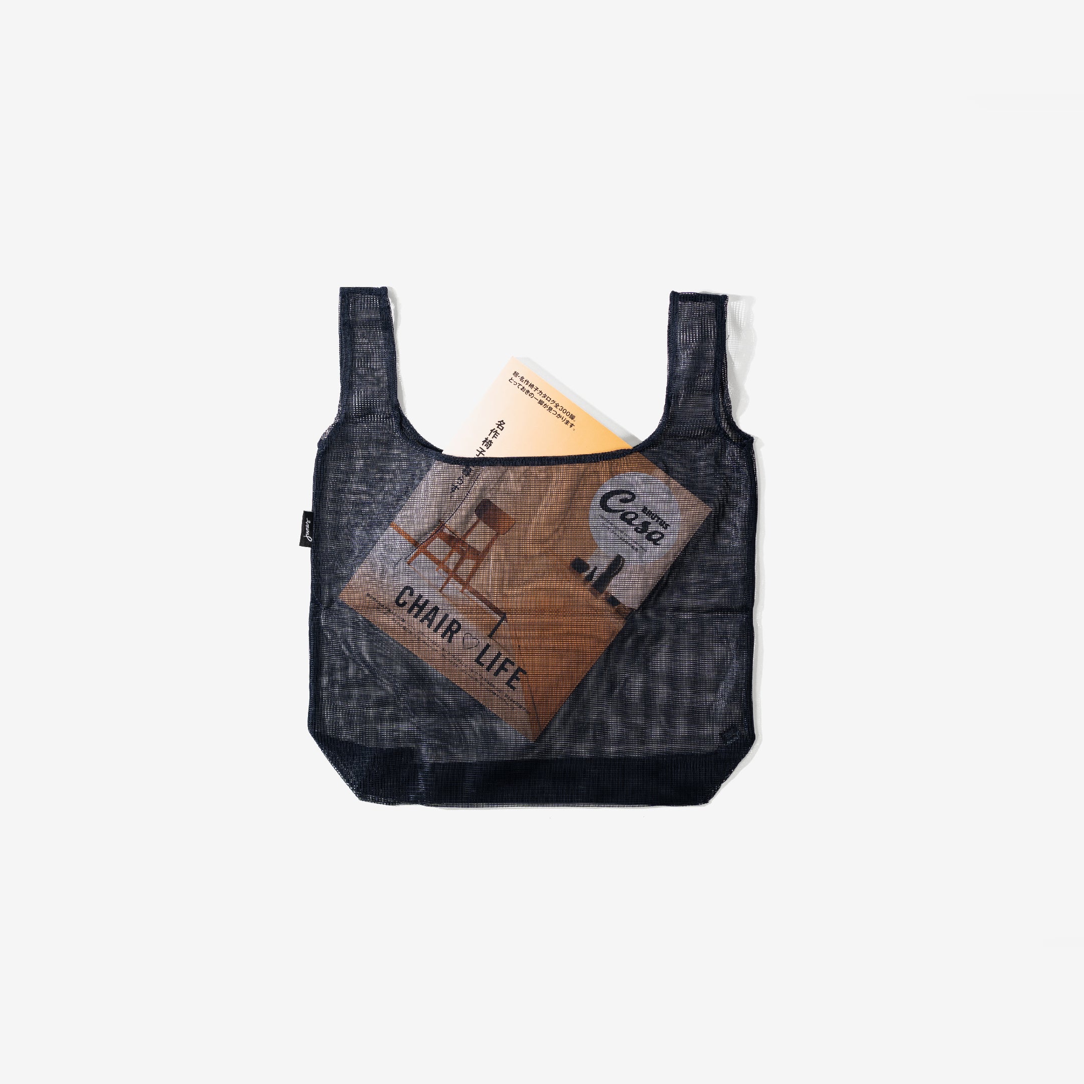 The hombre tote in mesh