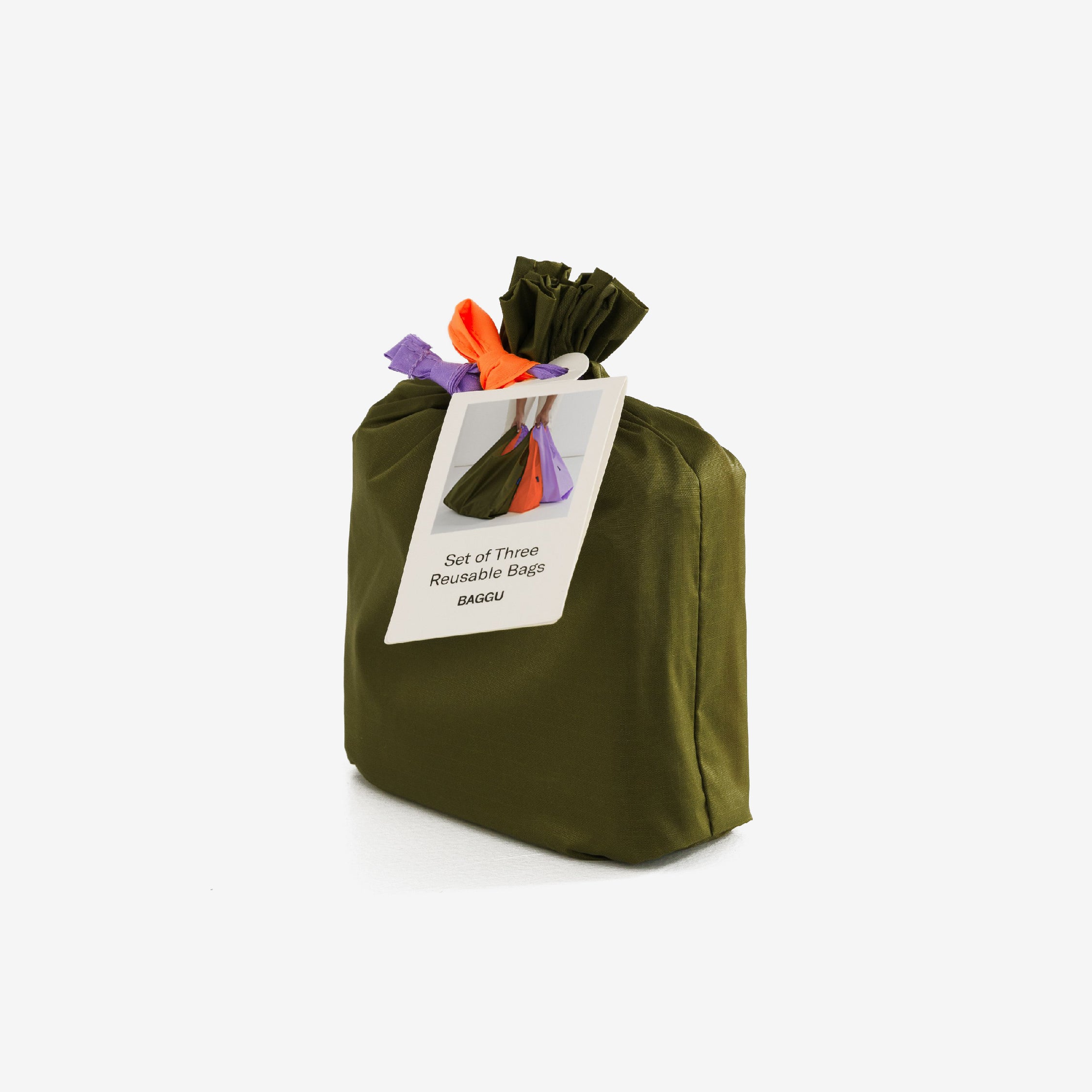 Standard baggu set of 3 - meadow