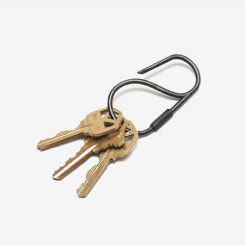 Offset keyring