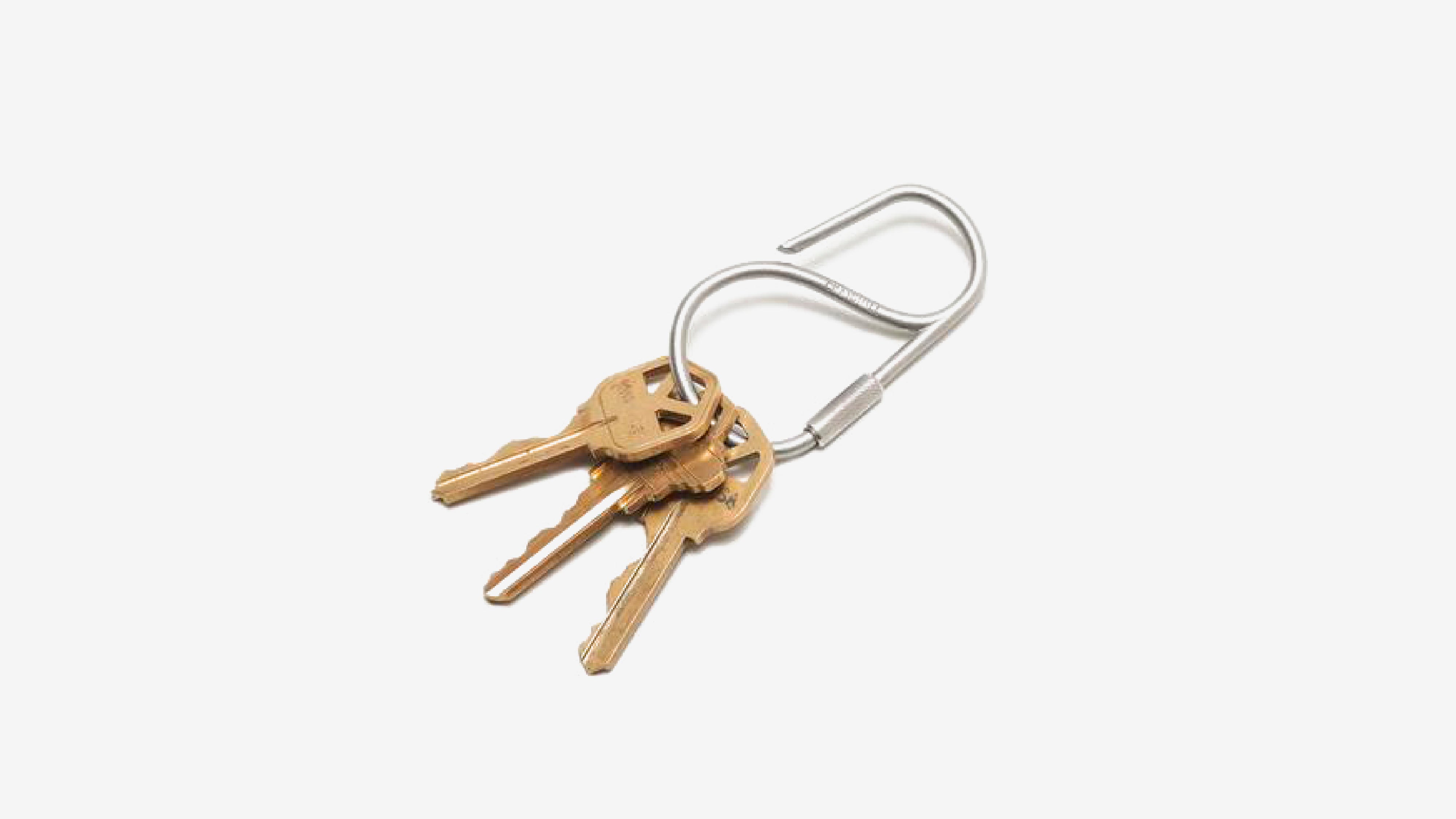 Offset keyring