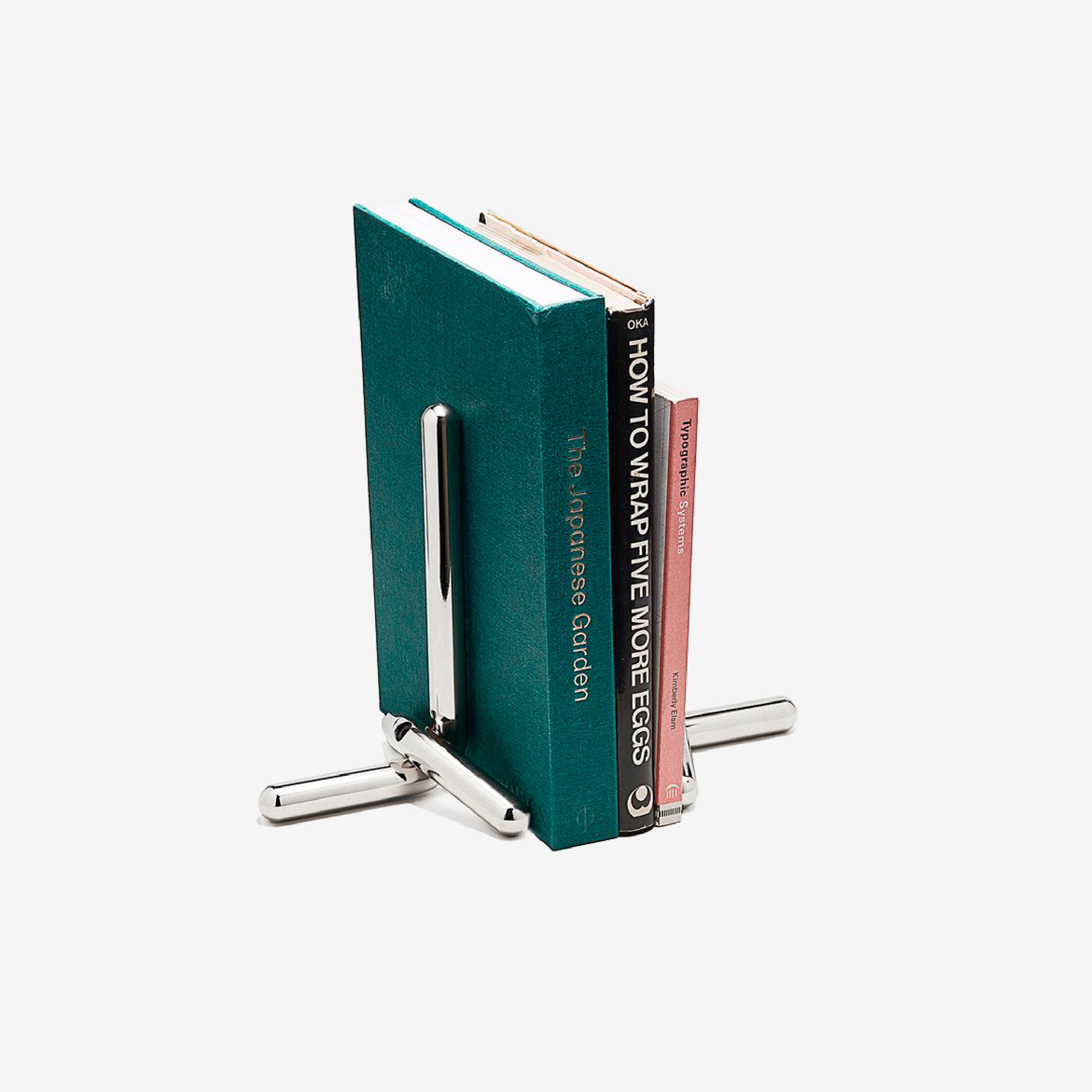 Cal bookend - Nickel pair