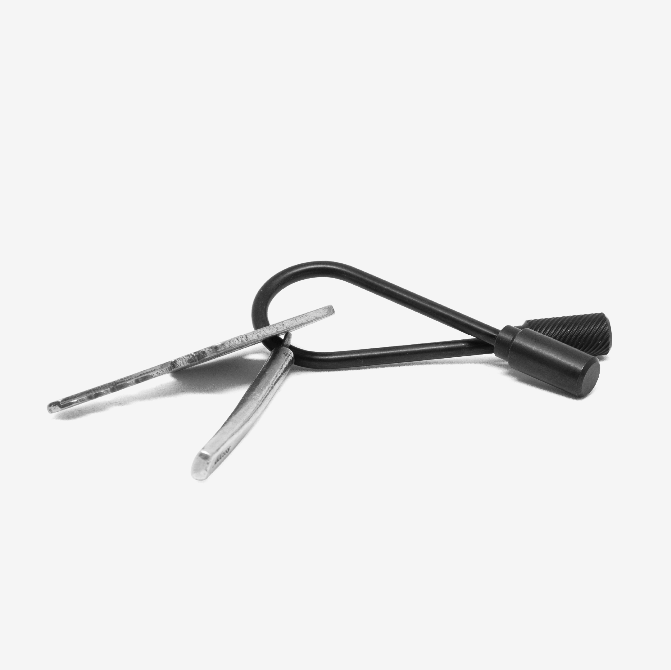 Closed helix keyring
