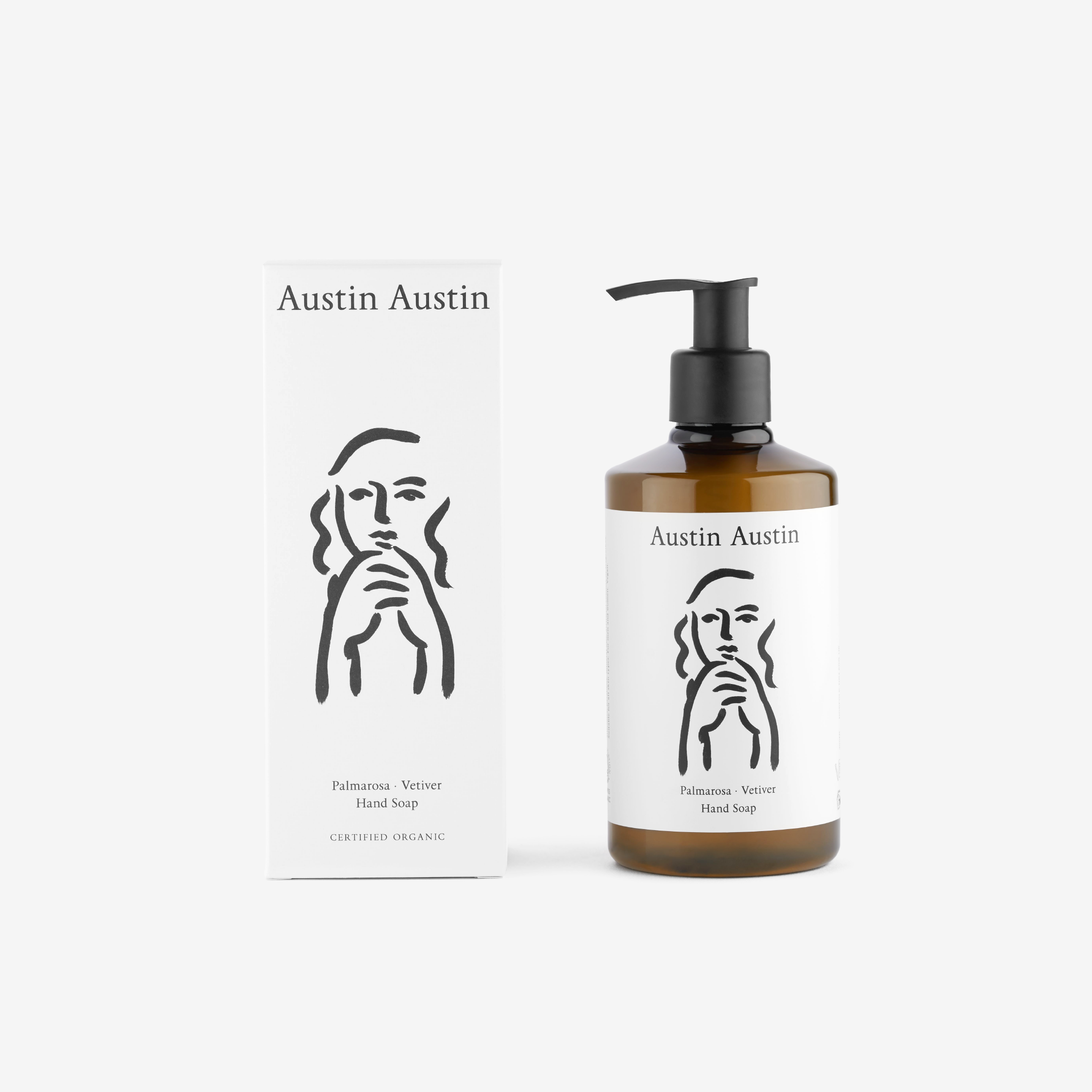 Palmarosa & vetiver hand soap