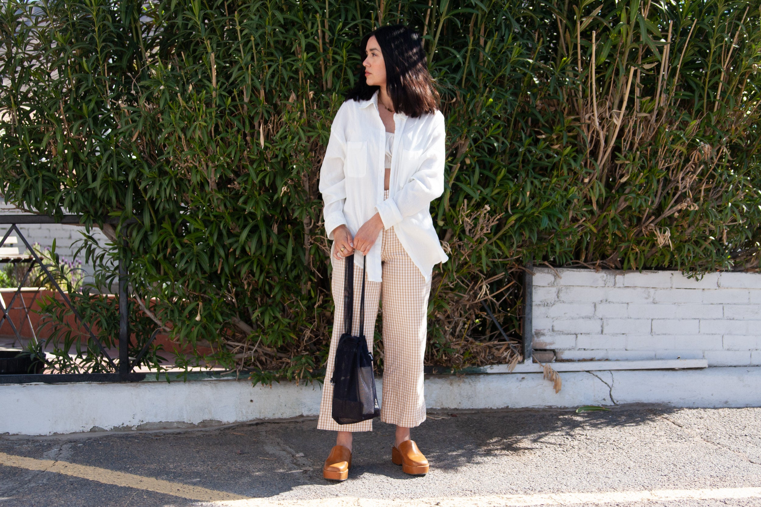 The saco tote in bio-knit