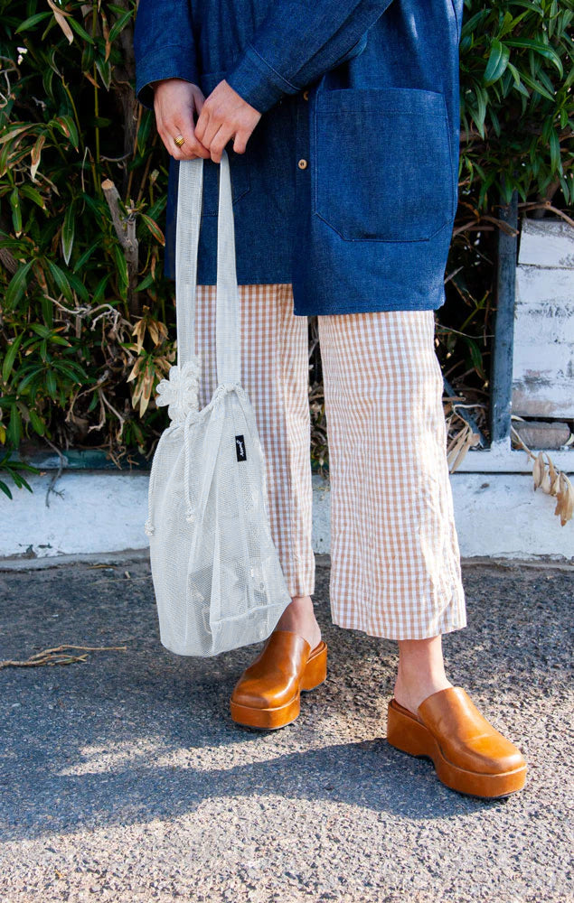 The saco tote in bio-knit