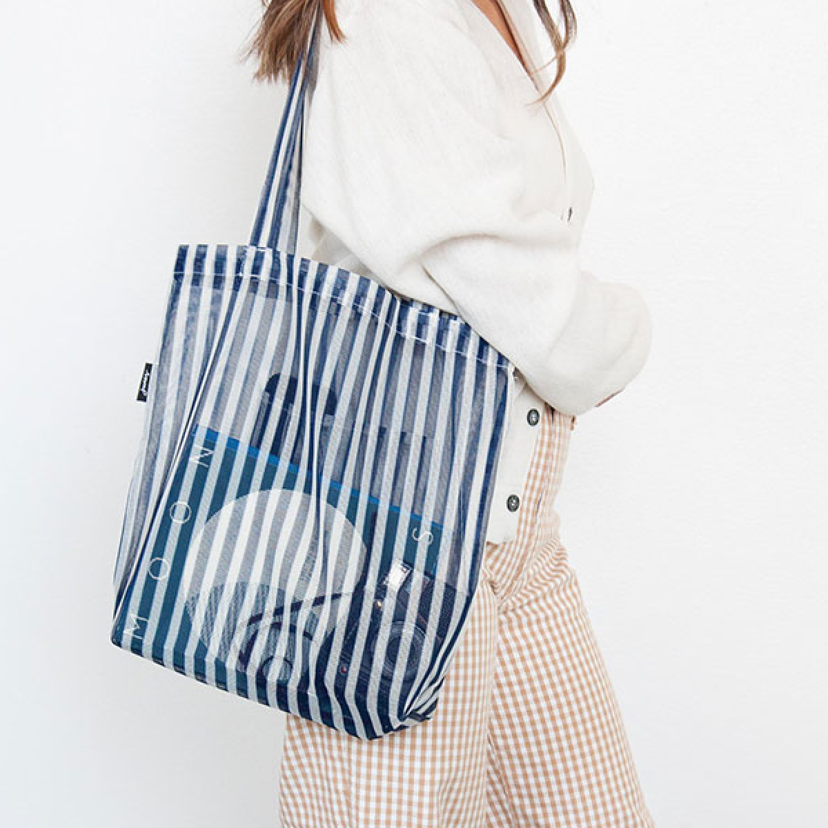 The market tote in bio-knit