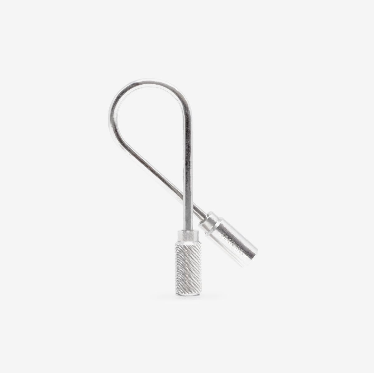 Closed helix keyring